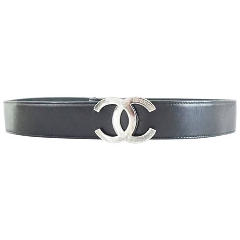 chanel pearl belts|Chanel black belt silver buckle.